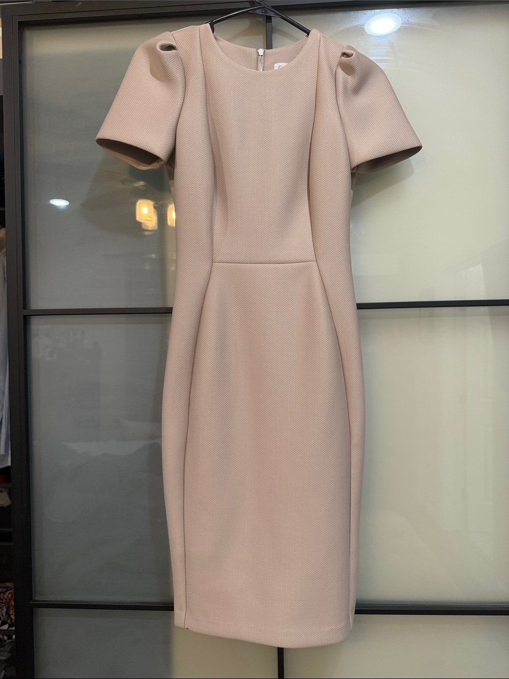 Fitted Calvin Klein Dress w/ thread accents
